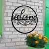 Metal Welcome Sign 3