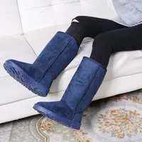 Comemore Women Tall Winter Padding Black Boots Fashion Snow Boots Women's High Boot Size 41 Hot Warm Shoes Botas Mujer - Image 5