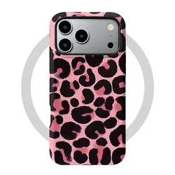 Magnetic Retro Leopard Print 2 - in - 1 Film Shell Phone Case for OnePlus Ace 5 Ultra (CIX2H1 - JSS093)