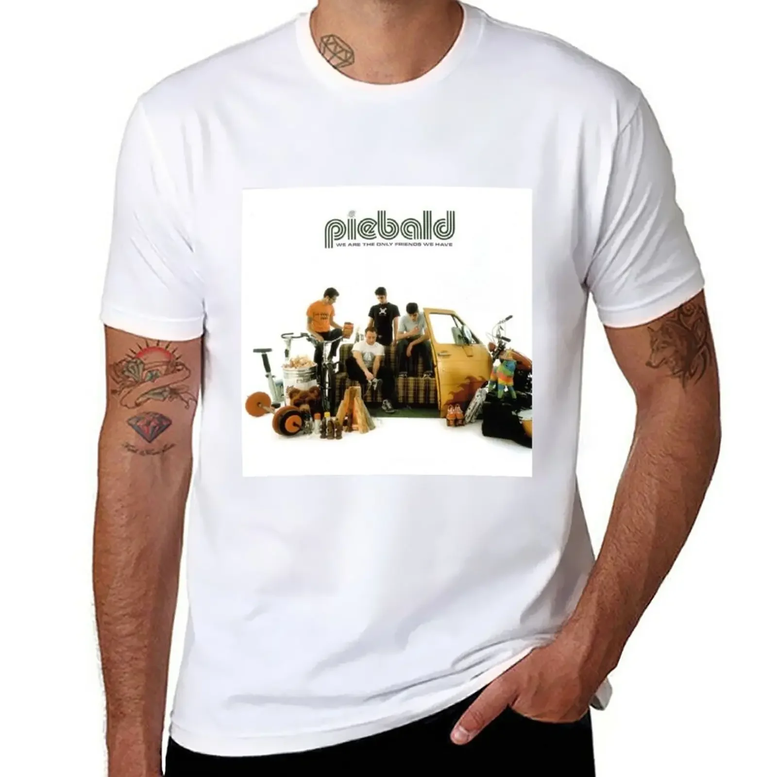 

Piebald - We Are the Only Friends We Have T-Shirt quick-drying quick drying designer t shirt men