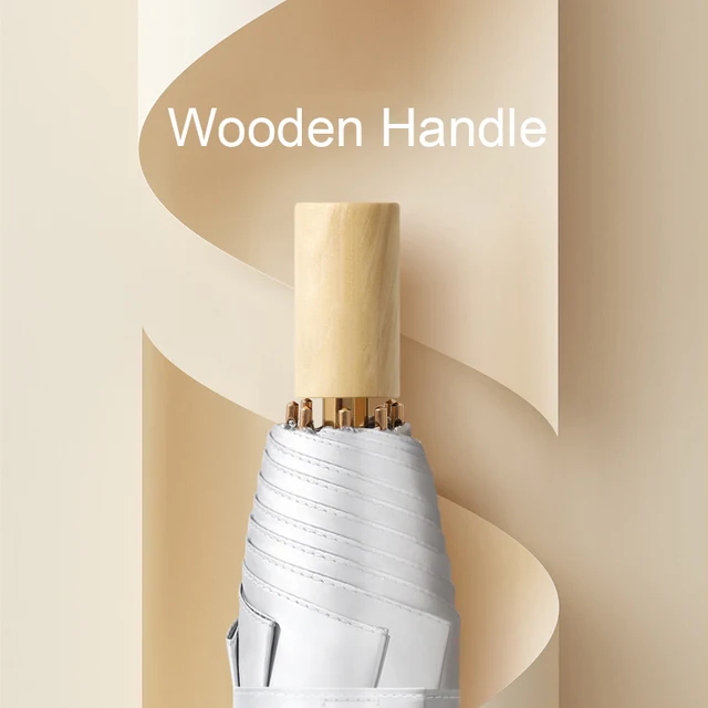 8-Raktár Kézi Esernyő Ezüst Bevonat Uv - Image 2