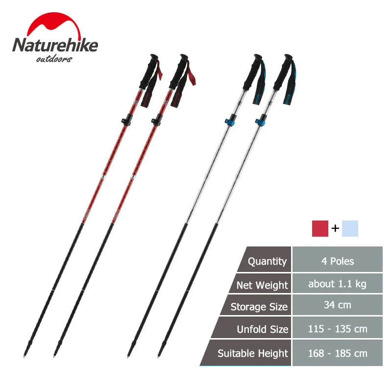 Naturehike Trekking Poles Nordic Walking Poles Campers Haven