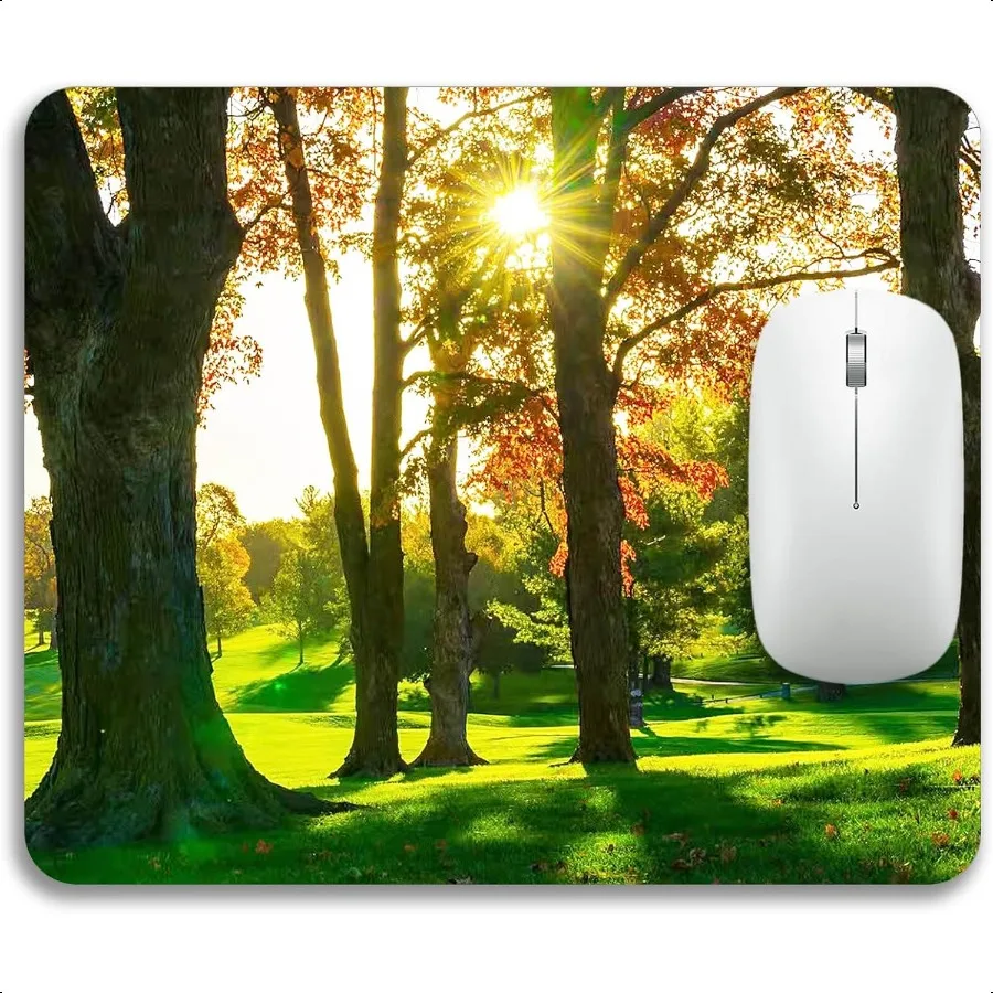 Natural Forest Design NonSlip Mouse Pad Mat