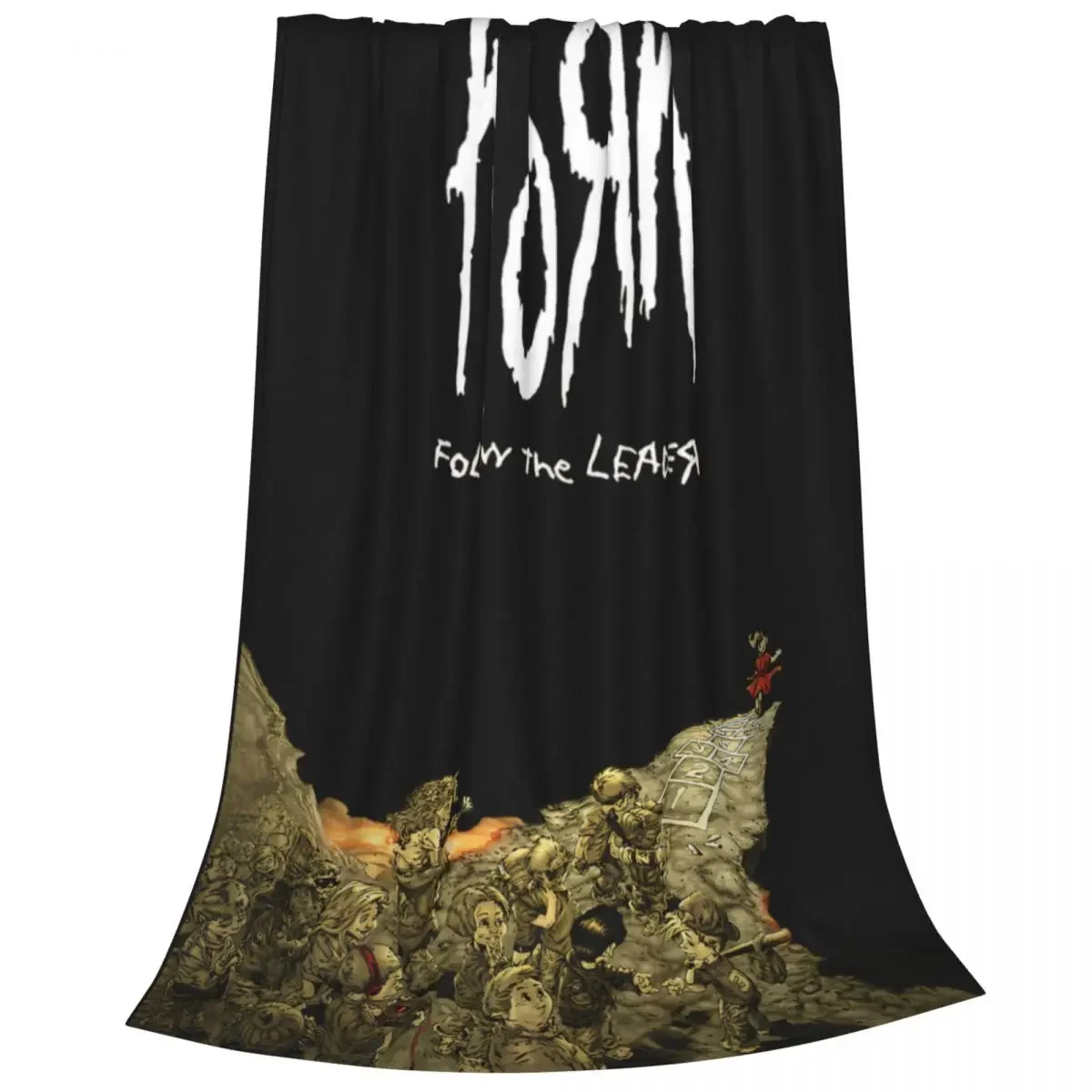Korn Follow The Leader Blanket Velvet Decoration Multifunction Super Warm Throw Blankets for Sofa Couch Bedspreads 3