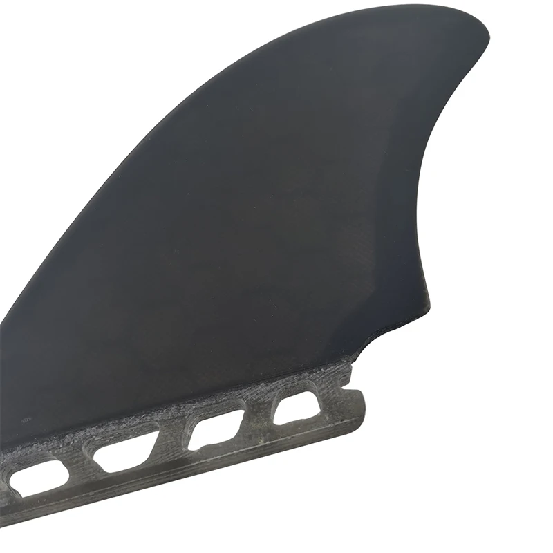 UPSURF-Surfboard Fins Set, Big Honeycomb Fins, Twin Rear Fin, Twin Side Fins, Single Tabs, 4 Surf Quad Set