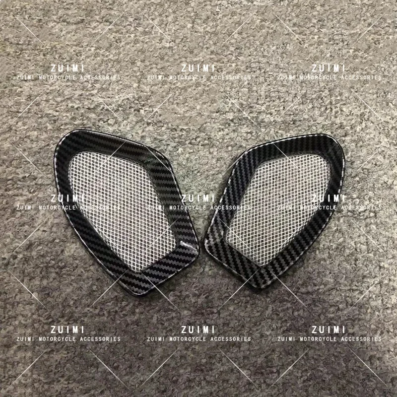 Gas Tank Air Intake Vent COVER Fairing Carbon fiber paint Fit for Ducati 696 796 1100