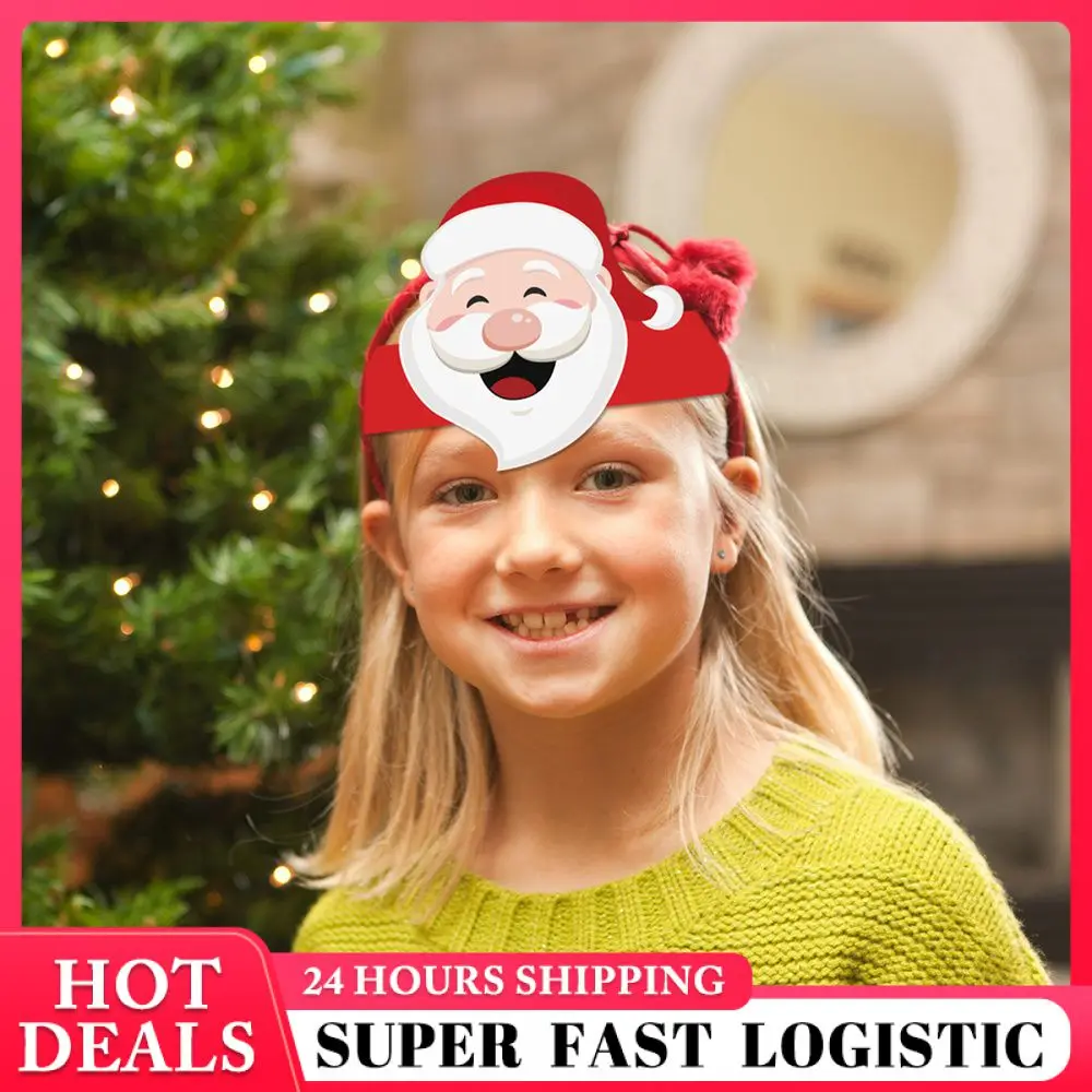 

Photo Props Add Joy To The Festival Ease Of Use Snowman Paper Glasses Festival Photo Props Christmas Glasses Accessories Durable