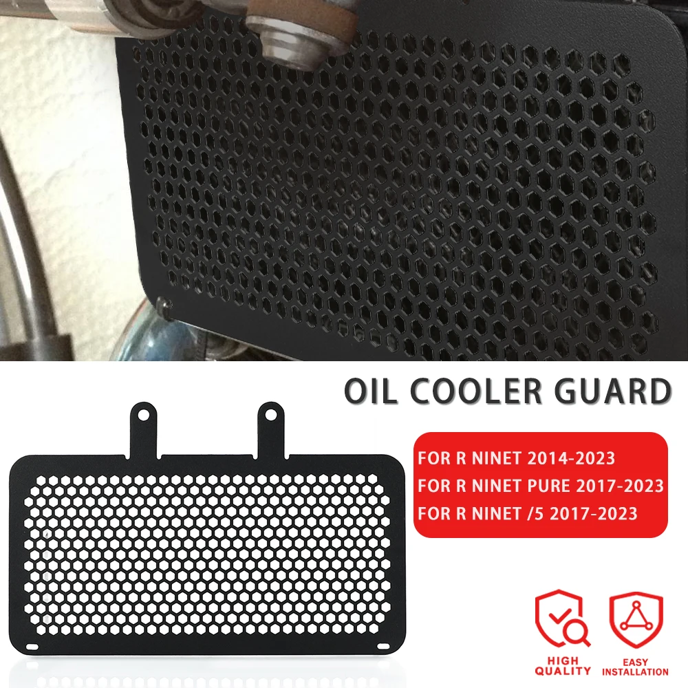 

Motorcycle For BMW R nineT Urban G/S - Edition 40 Years GS 2021-2022-2023 Oil Cooler Guard RnineT Radiator Grill Cover Protector