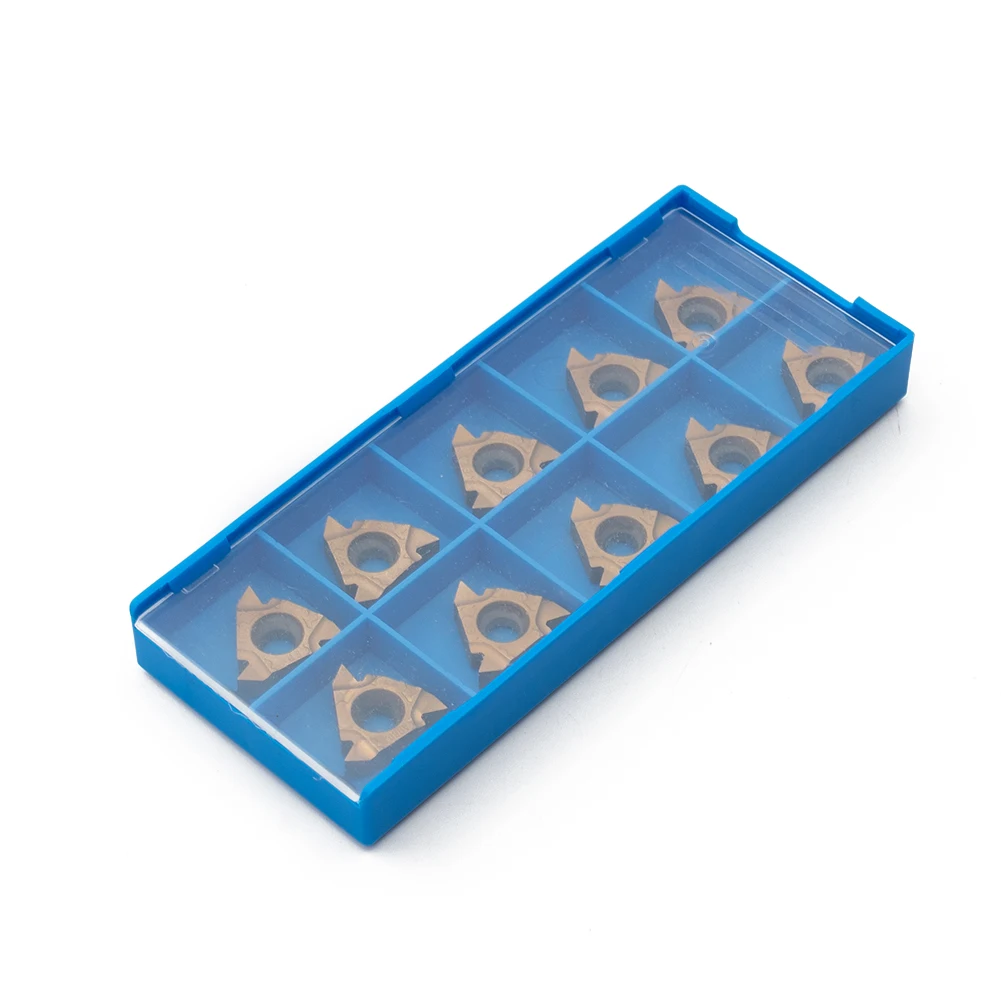

16ER Ag60 Blade Tools 10pcs/set AG60 Accessories Replacement Thread BP010 Blade Carbide For Lathe TurningTools