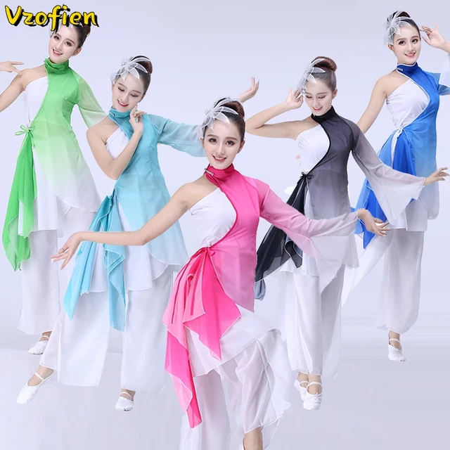 Chinese Folk Dance Costume for Woman National Costumes Fan Dancing Dances  Clothes yangko Dress Women yangge Clothing : : Clothing, Shoes &  Accessories