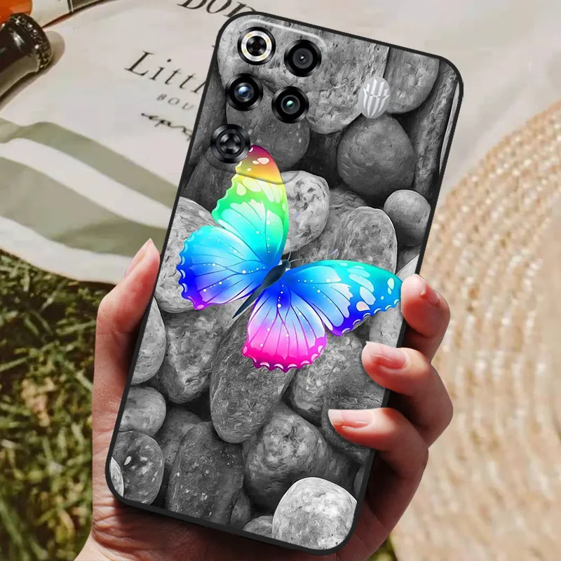 Black Silicone Shockproof Phone Case - Sleek and Durable Protective Cover