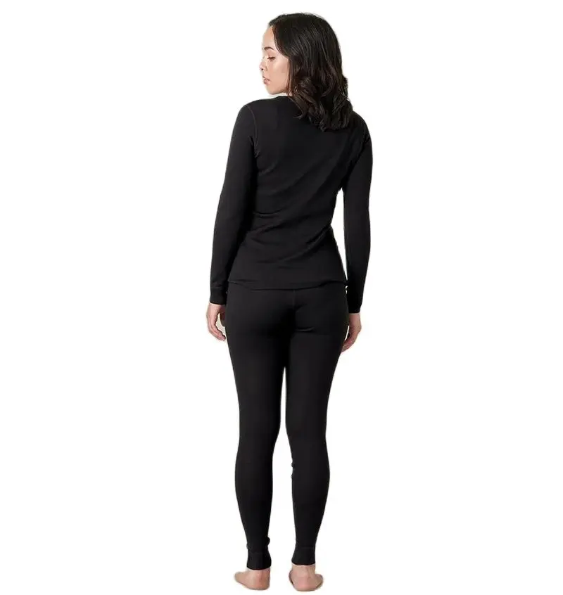  ANRIO Womens 100% Pure Wool Thermal Underwear Set Warm