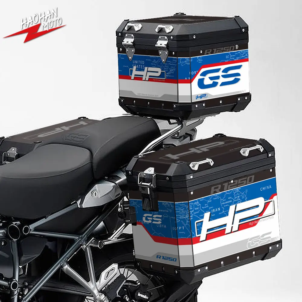 

For BMW Panniers Aluminum Box R1200GS R1250GS Adventure HP 2004-2022 Motorcycle Reflective Sticker
