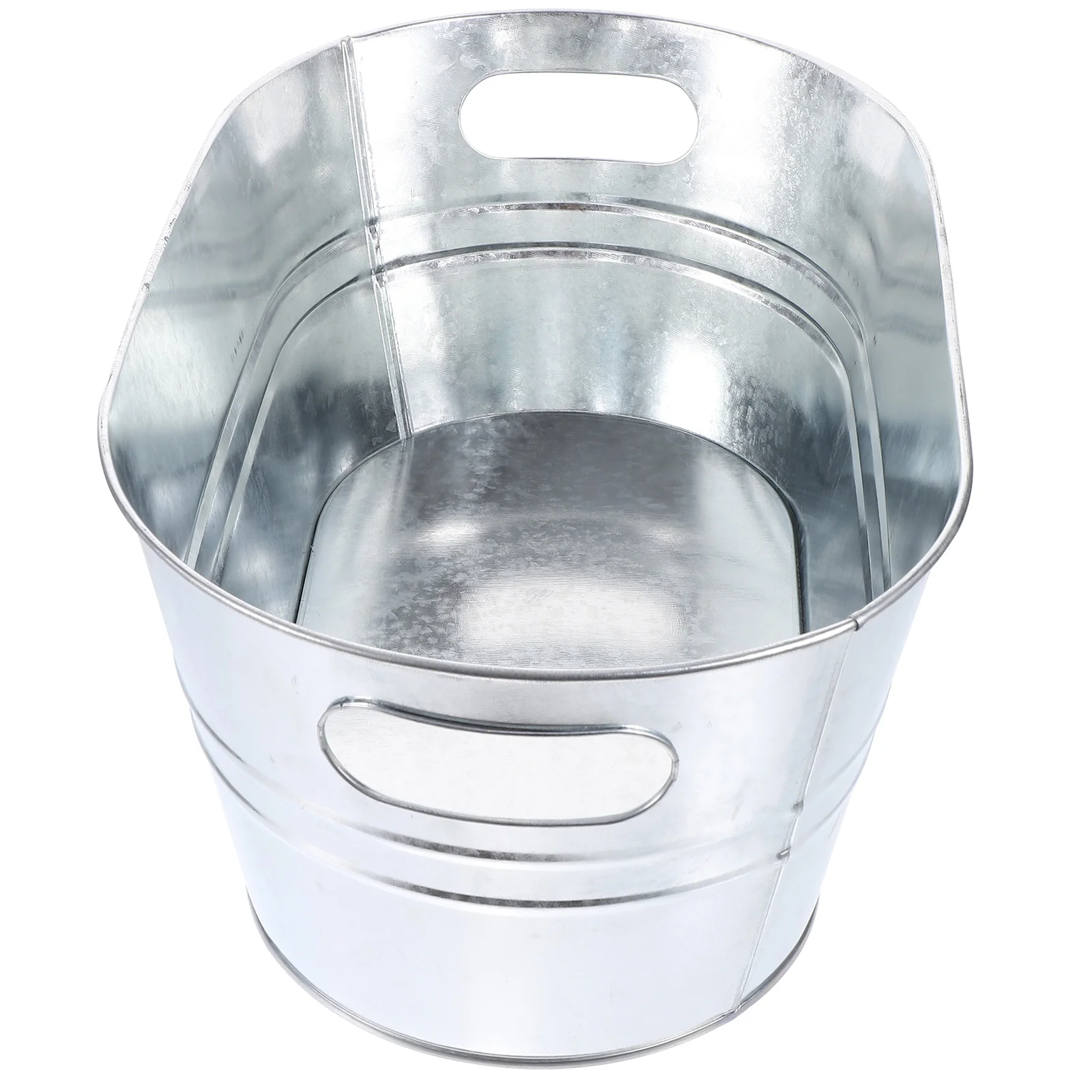 

Container Multi-functional Bucket High Capacity Small Stainless Steel Ice Cube Desktop Buckets