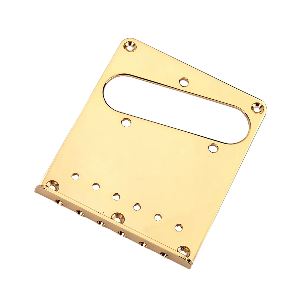 

Bridge For Bridge Plate Assembly for Guitars Without Brass Saddles 98mm (Golden)