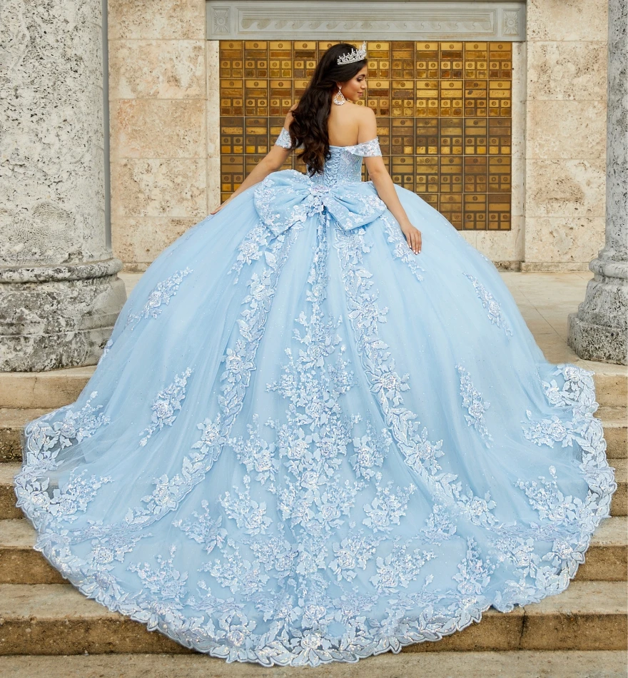 Lorencia  Quinceanera 巹    ̽ Applique     Ƽ  Vestido De 15 Anos YQD178