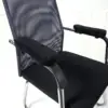 2 Piece Armrest Pad Anti-Slip Bottom Removable Pressure Relief Elbow Arm Rest Cushion for Gaming Chair Home 3