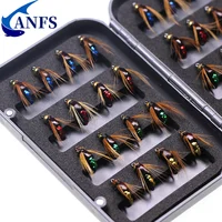 Artificial Bait Nymph Scud Fly Bug Worm Trout Fishing Flies Insect 1