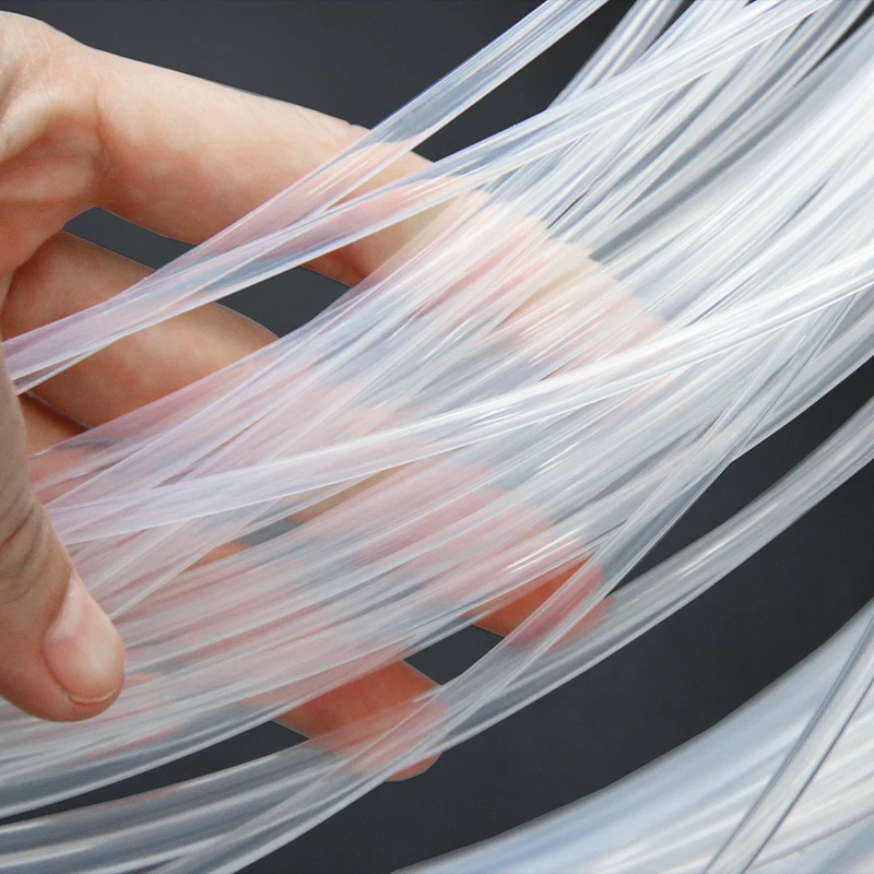 110m 고온 PTFE 튜브 투명 1/2/3/4/5/6/7/8/9/10mm FEP 절연 압출기 J-헤드 강성 파이프 3D 프린터 연결 부품