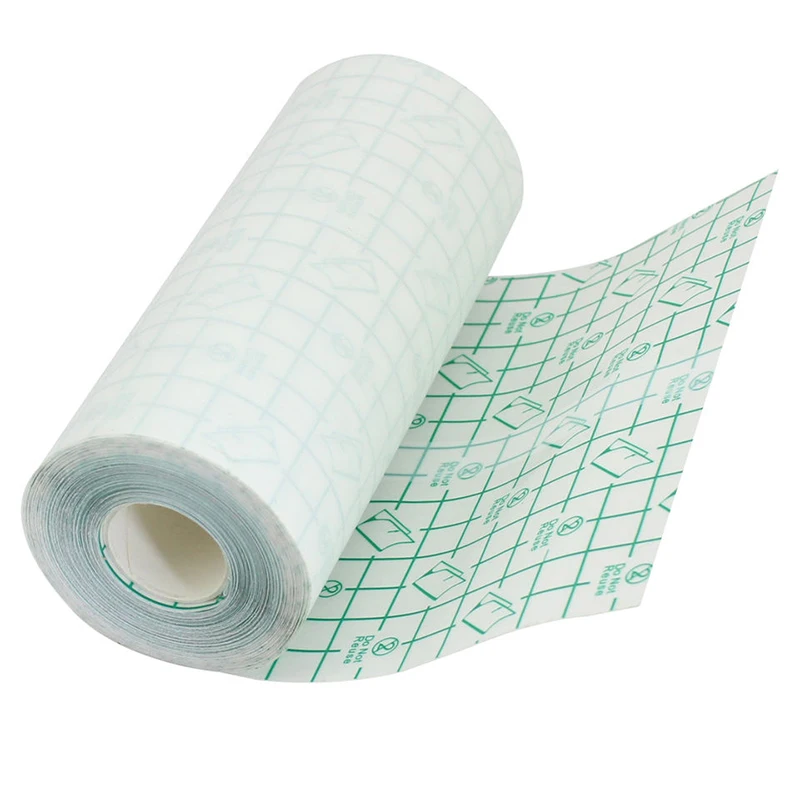 

5/7/10/15/20CMx10M Waterproof PU Film Bandage Tape Transparent Adhesive Wound Dressing Tattoo Swim Shower Covering Film