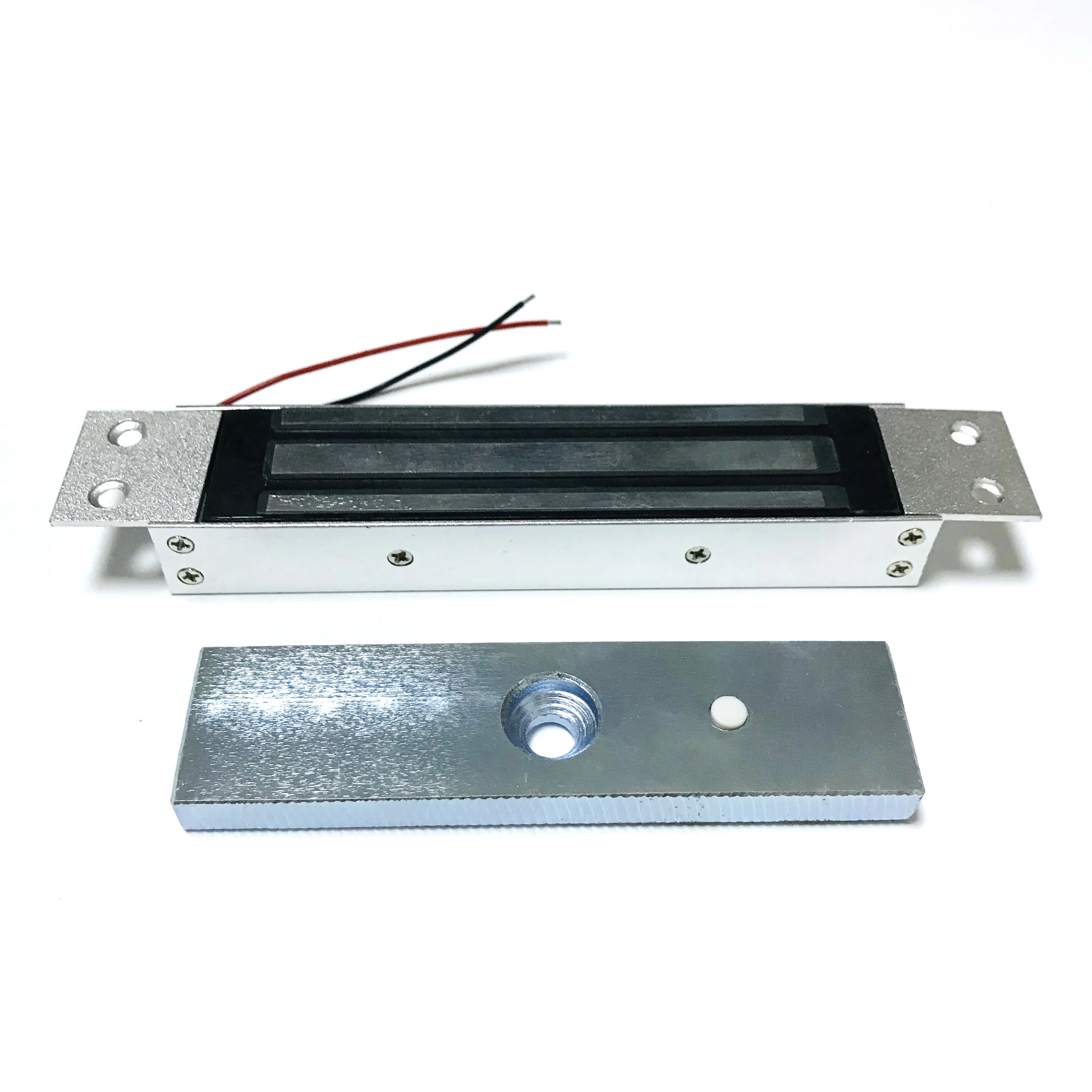 Electronic Lock DC12V Single Door Electromagnetic Magnetic Lock 180Kg Holding Force Concealed Installation
