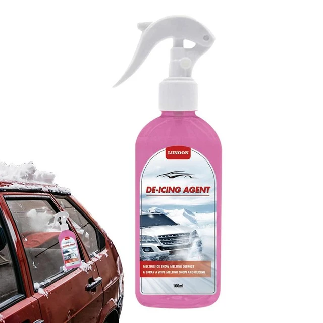 Pare-brise de voiture d'hiver De479 Spray, dissolvant de glace, spray pour  automobile, fond le