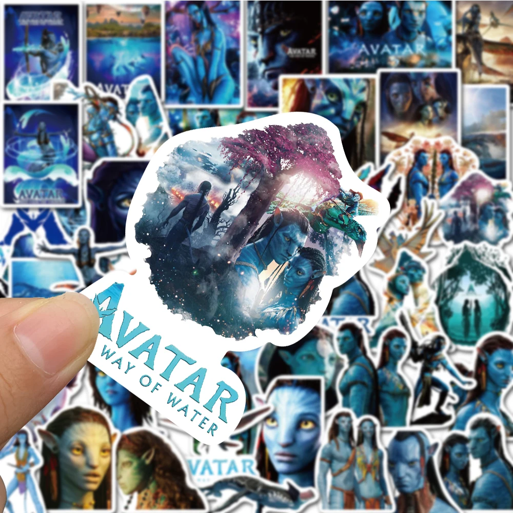 10/30/50 Stuks Disney Cartoon Anime Film Avatar 2: de Manier Van Water Stickers Telefoon Laptop Bagage Skateboard Cool Graffiti Sticker