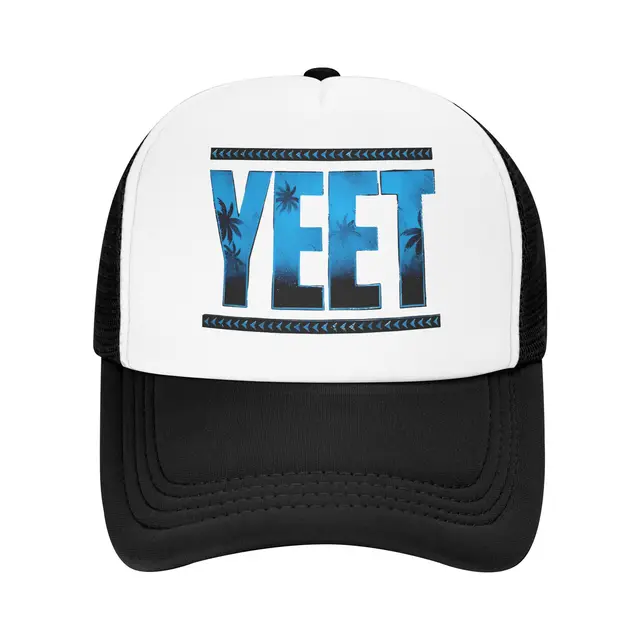 Summer Breathable Jey Uso Yeet wrestling wrestler Mesh Sun Cap Unisex  Adjustable Foam Trucker Hat For Casual Headwear 1