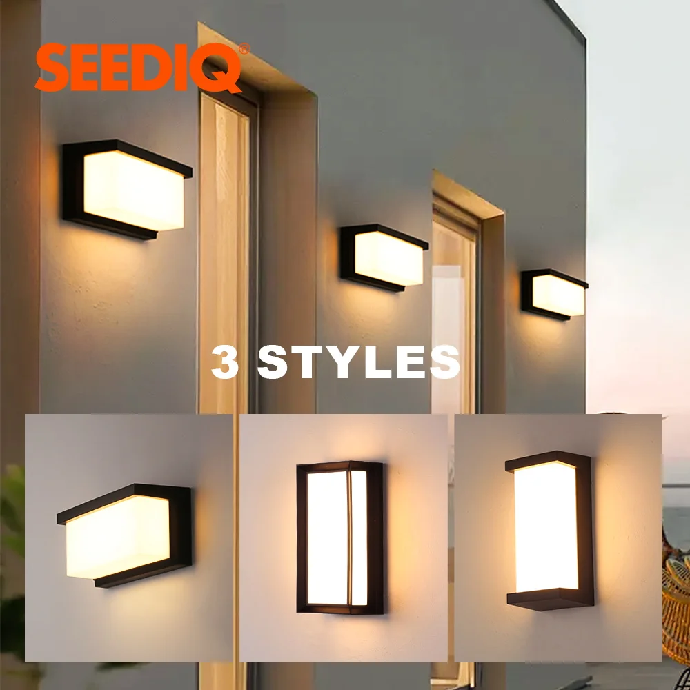 LED Wall Lamp Waterproof Outdoor 24W