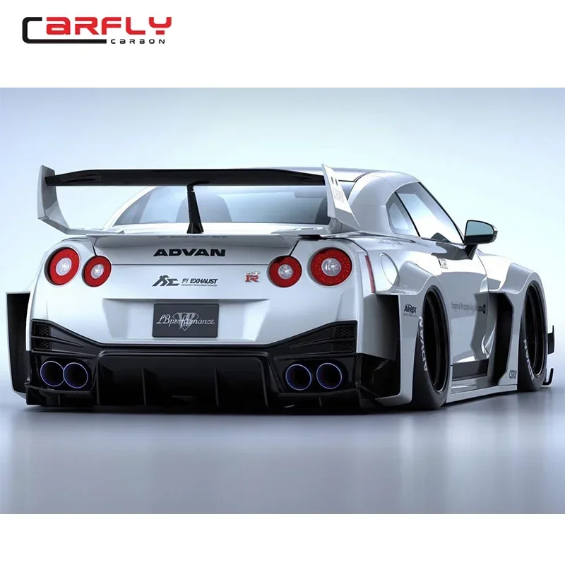 LB Style Car Carbon Fiber GTR R35 Body Kit for Nissa n GT-R custom - Image 2