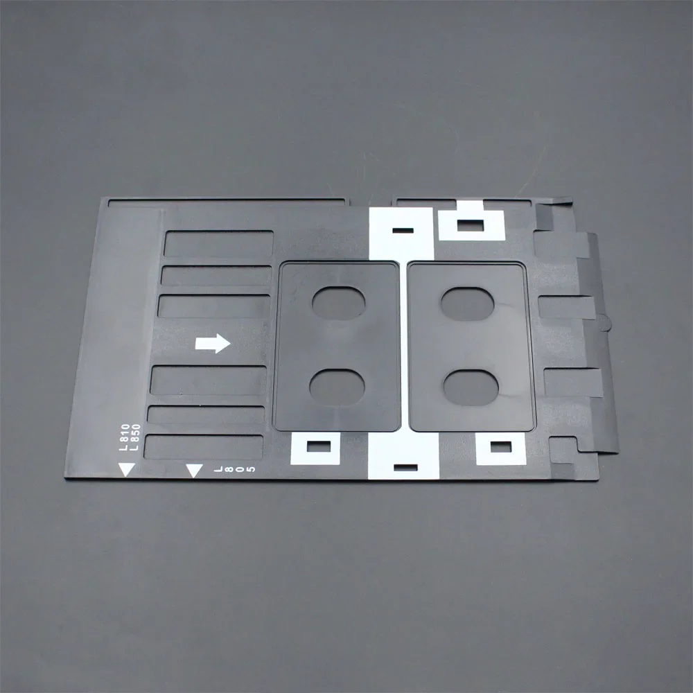 PVC ID Card Tray Plastic Card Tray For Epson P50 T60 R90 R330 R390 R330 L800 L801 L805 PX700w PX800FW PX665 PX660 PVC Card Tray