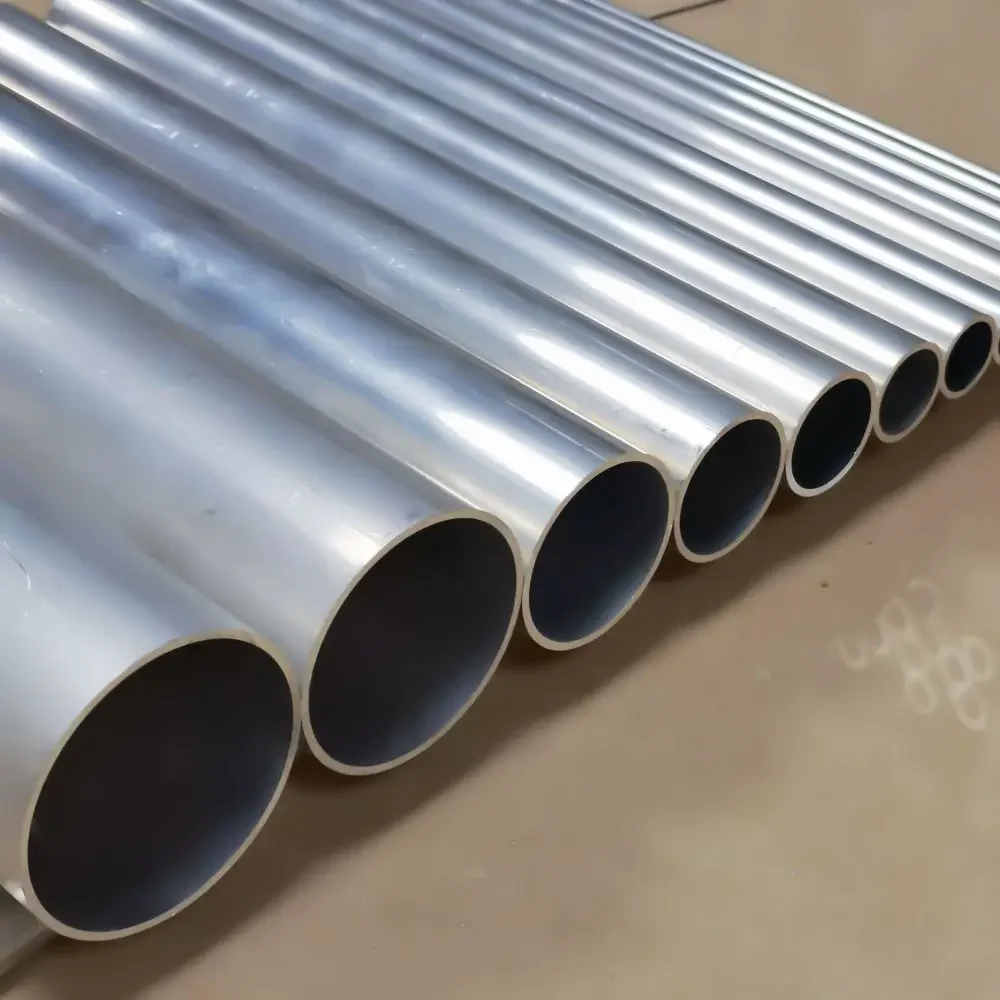 Aluminium Tube OD41-50mm length300mm 500mm Round Aluminum Alloy Pipe Straight Large outer diameter 6063 thickness1.5-11 For aluminium tube