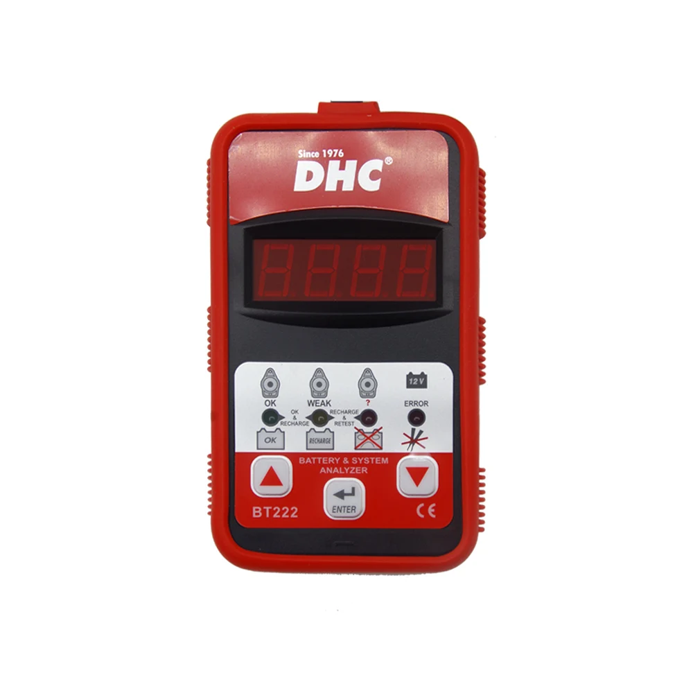 DHC BT222 Digital Battery charging starting System Analyzer with ping