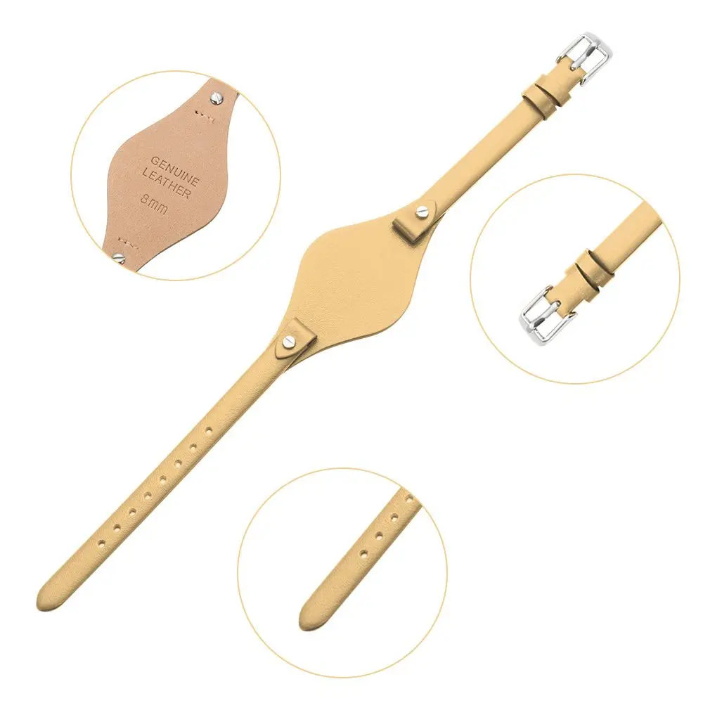 Genuine Leather Watch Band Strap For Fossil Watches