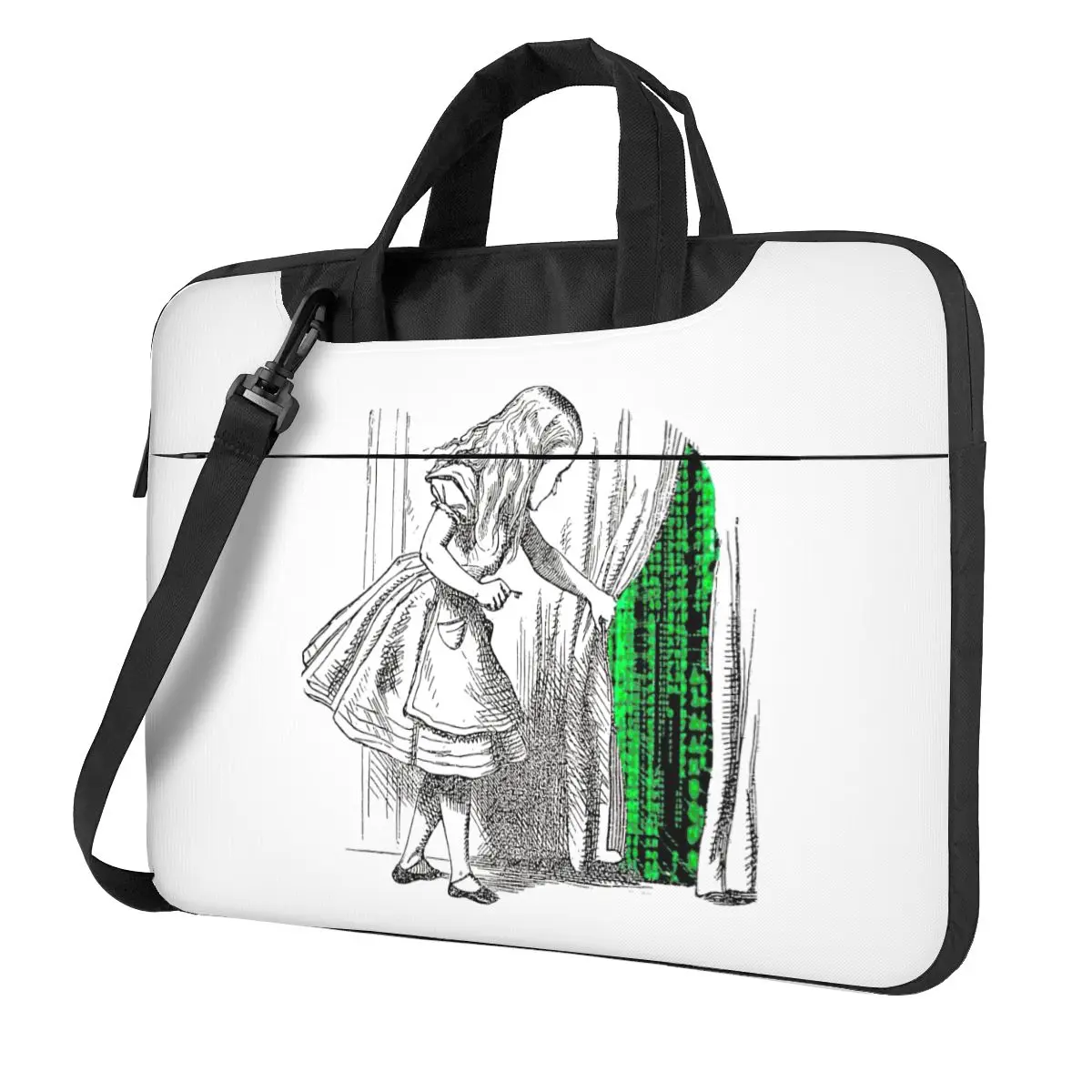 The Matrix Neo Anderson Morpheus Alice Banksy Custodia Per Laptop Custodia Protettiva Per Computer Vintage Borsa Per Laptop A Tracolla Per Bicicletta