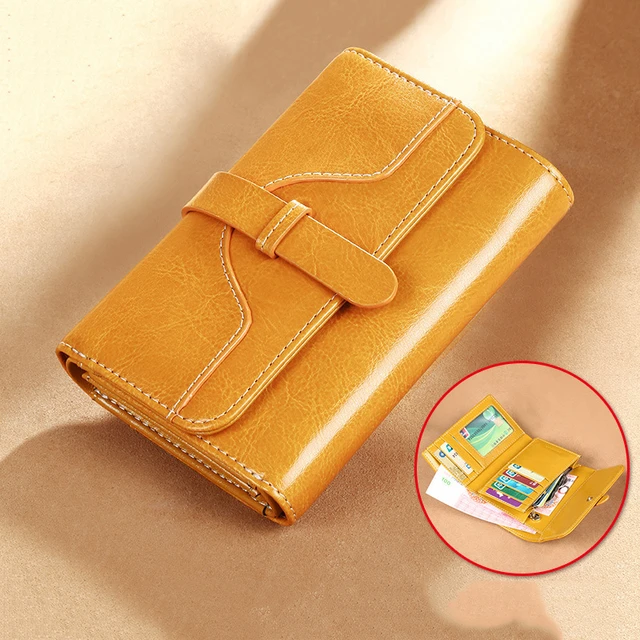 Envelope Design Women PU Leather Long Wallet Tassel Large Capacity Female  Purse Bag Clutch Multiple Slots for Money Coin Photo