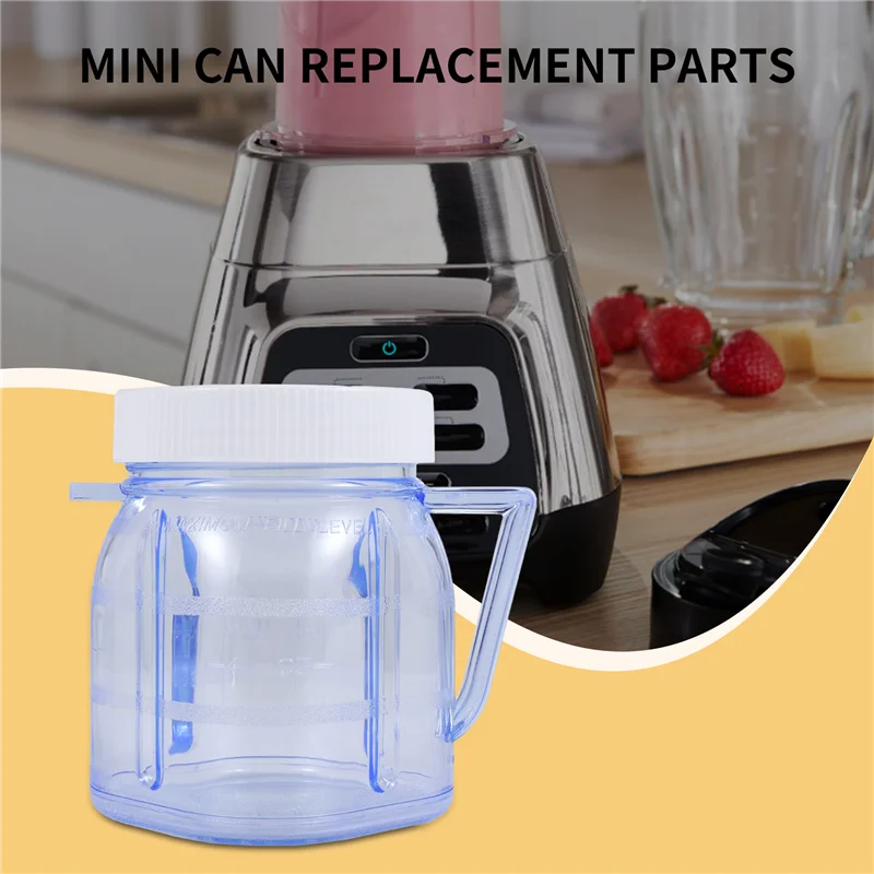 Description Picture 5 of itemFor Oster Blender Replacement Parts, 4937 Mini Osterizer Blender Jar Accessory, Cup Mini Plastic Jars With Lids HOT!