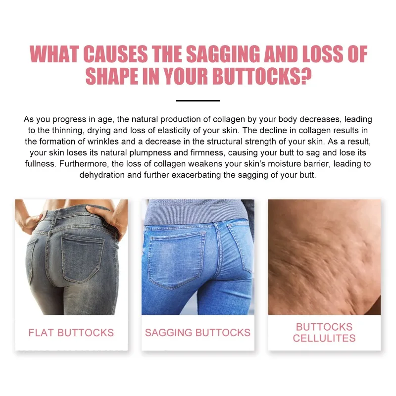 Body Buttock Plumping Shape Cream Enlargement Oil Breast Enhancement Peach Butt Enhance Hip Growth Tighten Body Curves Sexy Care