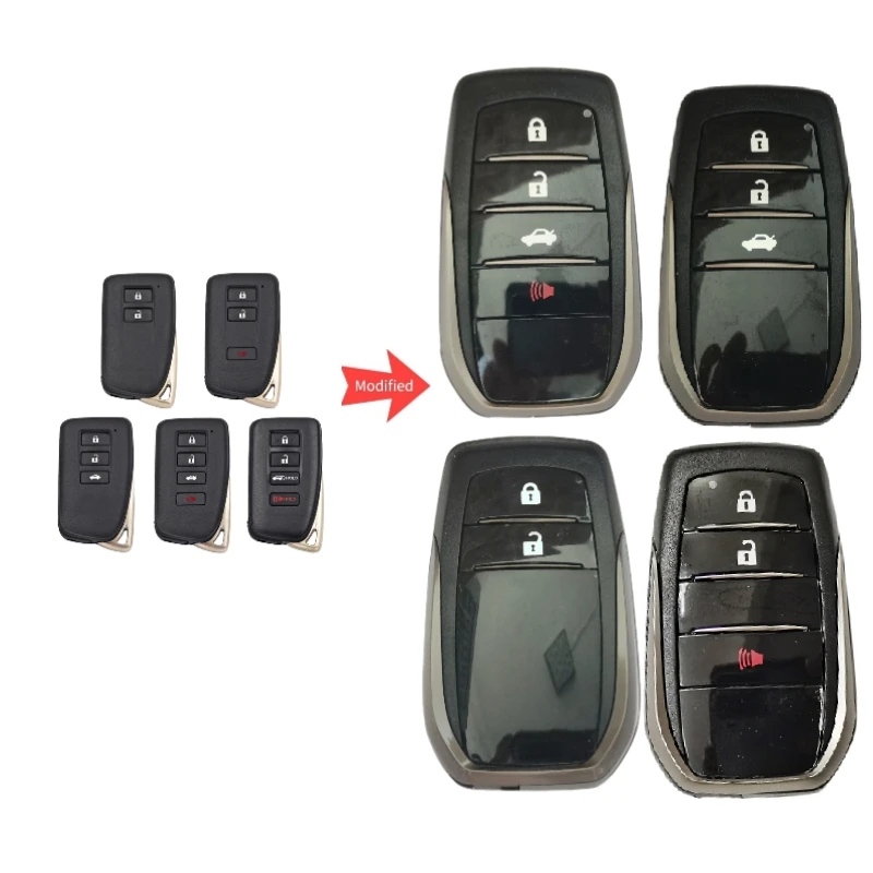

2/3/4 Button Modified Smart Remote Car Key Shell Case for Lexus ES350 IS/ES/GS/NX/RX/GX GS300 GS350 IS250 ES250 NX200 NX300H
