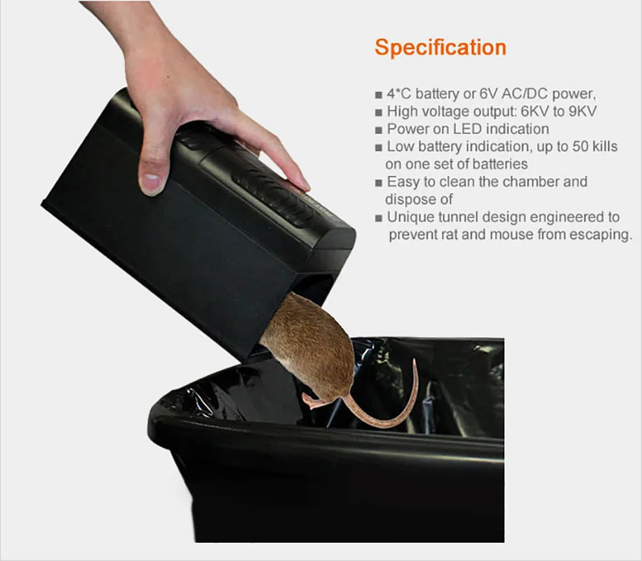 Automatic Intelligent Humane CO2 Portable Non-Toxic Rat and Mouse Trap Kit  Mouse Rat Trap Mouse Killer Rodent Killer - AliExpress