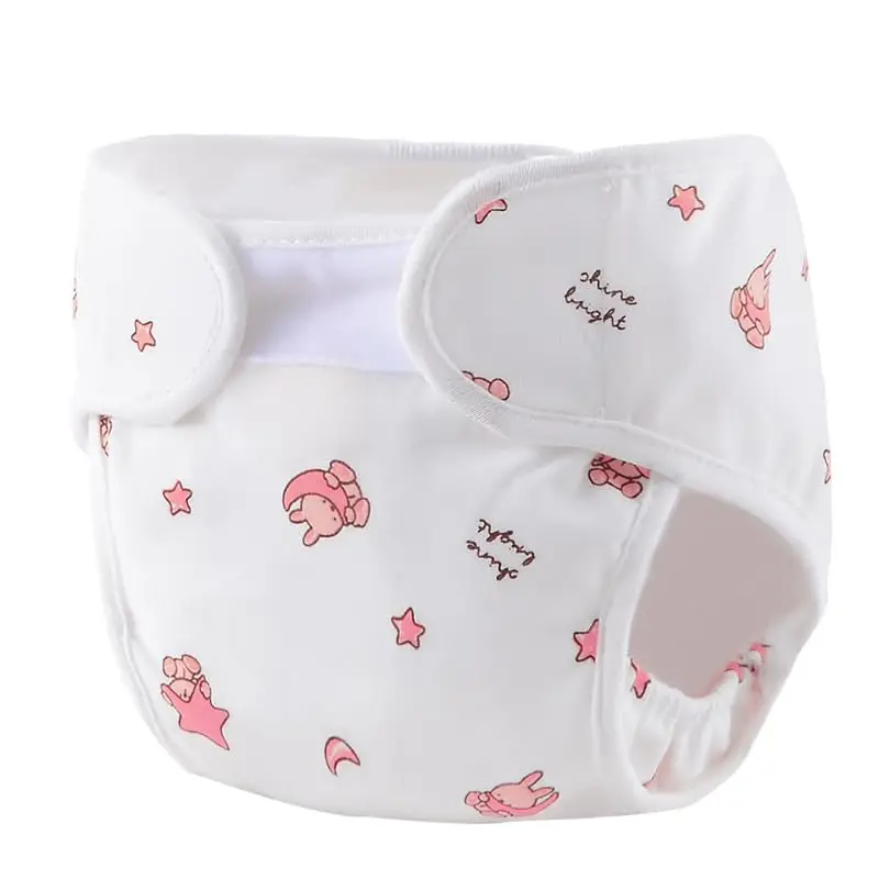 Accessori per pannolini per bambole rinate Confezione da 4 pezzi adatta per bambole rinate da 17-24 pollici Biancheria intima per neonati riutilizzabile lavabile - immagine 3