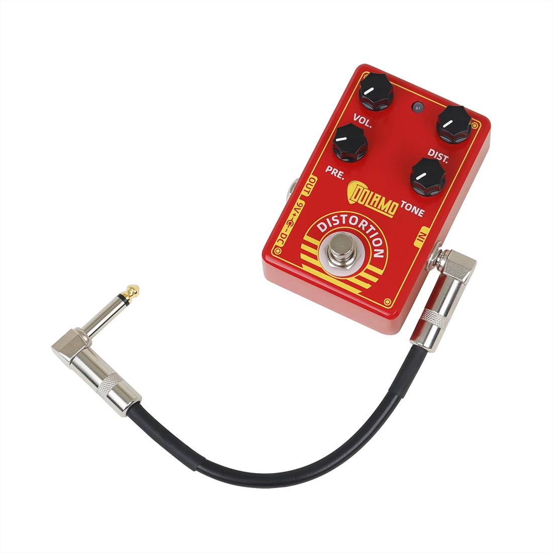 Guitar Effects Cable 15/30/50cm Pedal Cable Instruments Patch Cord 6.35 Electric Guitar Effect Wire Metal Head Guitar Accessory 3