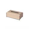 Nordic Style PU Leather Tissue Box Minimalist Design Waterproof Desktop Paper Holder for Living Room Bedroom Storage Organizer 6