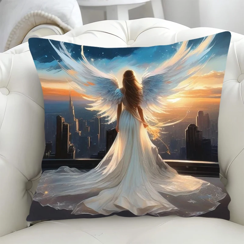 

Decorative Pillowcases 40x40 Celestial Mystic Short Plush Fall Decor Pillowcase for Pillow Cover 45x45 Sofa Cushion Pillows Hugs