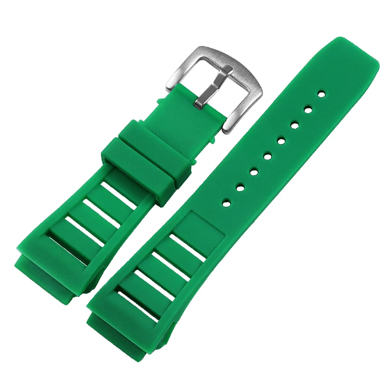 Silicone Sport Waterproof Watchband - Soft Rubber Strap