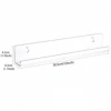 12/15 inch acrylic black glue CD album nail polish magazine book wall mounted display bracket 2