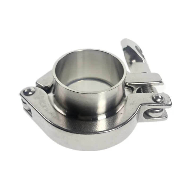 1.5" Tri Clamp Sanitary Butterfly Valve - 304 Stainless Steel, 230 PSI, With 2 Clamps & Gasket - View #6