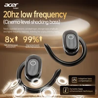 [Official Acer Genuine Product] Ohr553 Wireless Bluetooth Headset Ear-Hook Design Ows High-Definition Calls Comfortable Wear for Sports and Running Compatible with Mobile Phones, Tablets, and Laptops - Image 5