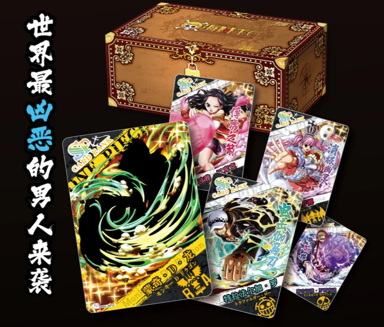 Neues Anime ONE PIECE Trading Card Game Ruffy Zoro Collections Card Hobby Collectibles Karten für Kindergeschenke Spielzeug – Detail 1