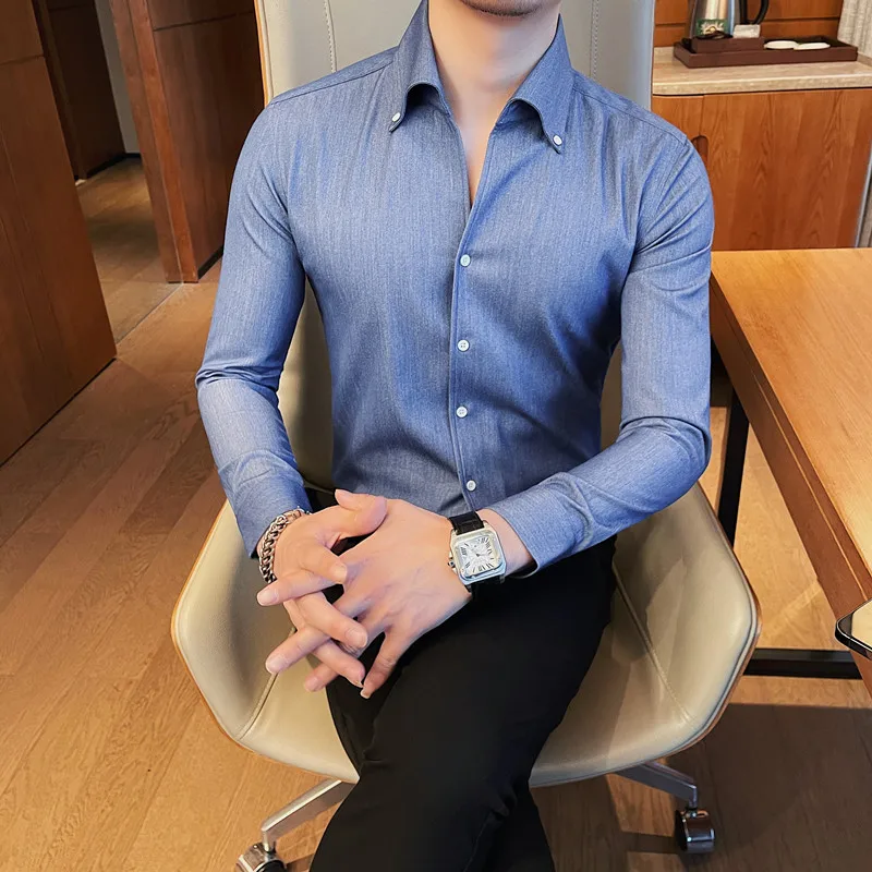 Business Casual Dress Abbigliamento Smart Elegant Uomo Look Casual